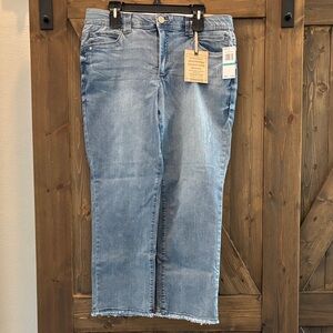 Democracy Light Blue Ankle Jeans